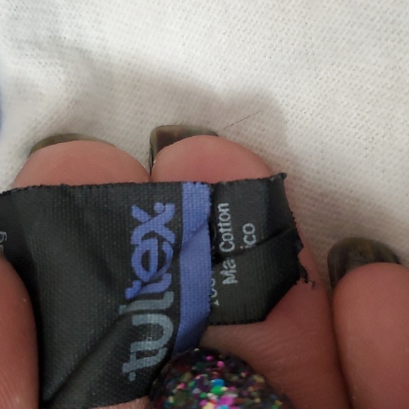 Kentucky Wildcats UK Navy Blue Baseball Quarter Sleeve Oversized Top Womens XS - Picture 13 of 13